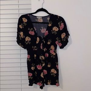 Floral Romper
